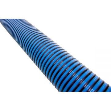 Furtun vidanja, 90mm, Superelastico, PVC moale armat cu spirala rigida din PVC