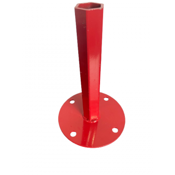 Manicot Pentru Roata Motocultor Rotund-Rosu