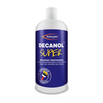 Decapant pentru curatare email sau vopsea, Policolor Decanol Super, 0.4 L