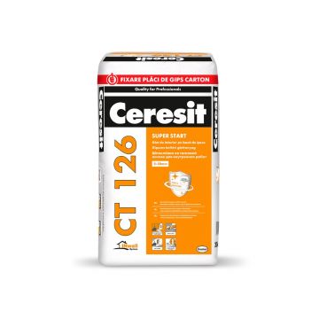 Glet Ceresit CT 126, pe baza de ipsos, interior, 20 kg