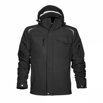 Jacheta softshell impermeabila R8ED - negru