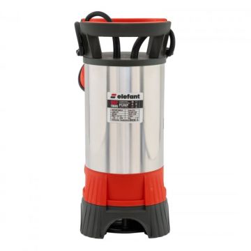Pompa submersibila pentru apa murdara Elefant QDP1100S, 1100W, Debit 10500L h, Inaltime max.6.5m, Cablu 7m