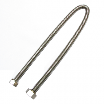 Racord apa, inox, 1/2'' X 3/8'' FI-FI/60 cm