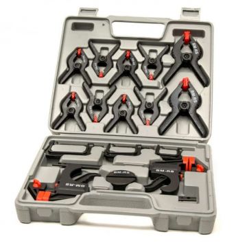 Set cleme si menghine pentru tamplarie Mannesmann 90317, 16 piese