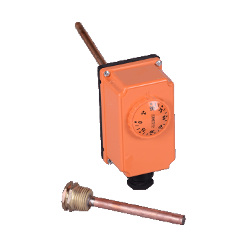 Termostat de imersie Titan, 230 V, portocaliu Termostat de imersie Titan, 230 V, portocaliu