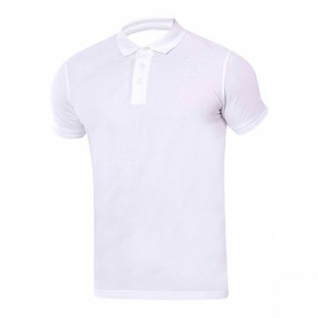 Tricou polo cu maneca scurta ZIDYN - alb