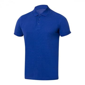 Tricou polo cu maneca scurta ZIDYN - albastru royal