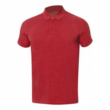 Tricou polo cu maneca scurta ZIDYN - rosu