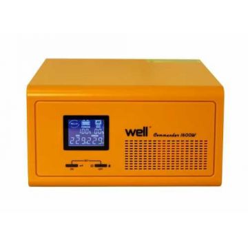 UPS centrale termice Commander Well 230V 1600W, portocaliu