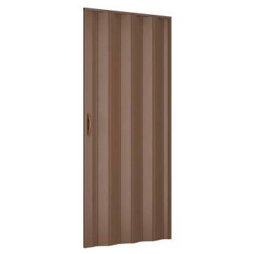 Usa plianta din PVC Aurora, decor nuc, 203 x 85 cm