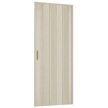 Usa plianta din PVC Mix, decor alb, 203 x 85 cm