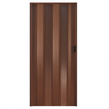 Usa plianta din PVC Mix, decor nuc, 203 x 85 cm