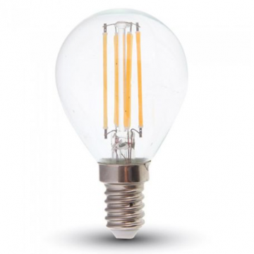 Bec cu filament LED SKU-4300 E14 4W 3000K lumina alba calda