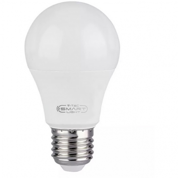 Bec LED Smart SKU-2751 A60 E27 10W WiFi lumina RGB alb cald si rece