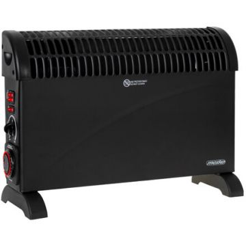 Convector Electric de Podea MS7741B 3 Trepte 2000W Negru