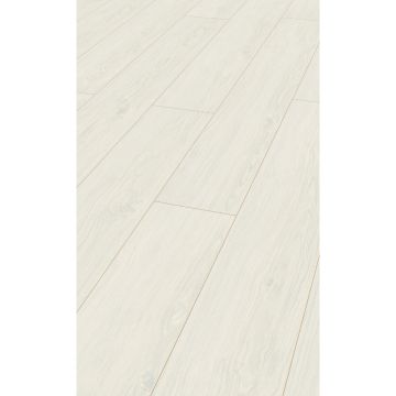 Parchet laminat 12 mm Kronotex Robusto RB 40502, nuanta deschisa, stejar Opal White, clasa de trafic 33, click, 1375 x 188 mm