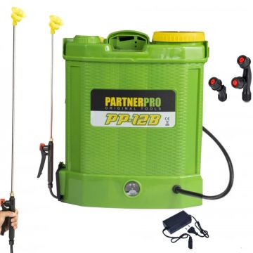 Pompa de stropit cu acumulator PartnerPRO, Capacitate 12L