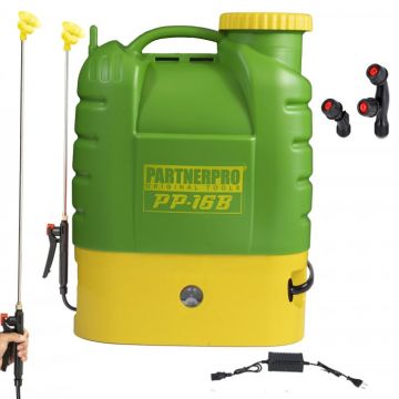 Pompa de stropit cu acumulator PartnerPRO, Capacitate 16L