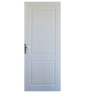 Usa plina interior Pamate U-82, reversibila, MDF, alba, toc 10 cm, 200 x 80 x 4 cm
