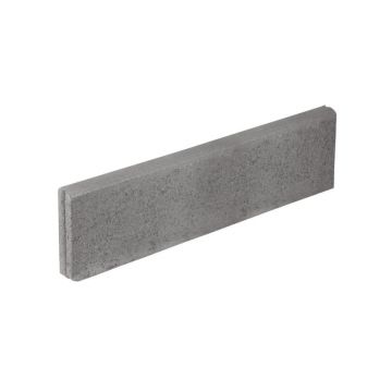 Bordura Elis B10, gri ciment, 25 x 7 x 100 cm