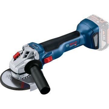 Bosch cordless angle grinder GWS 18V-10 Professional solo, 18V, 125mm (blue/black, without battery and charger, in L-BOXX)