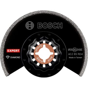 Bosch Expert diamond segment saw blade ACZ 85 RD4 Grout + Abrasive, O 85mm Bosch Expert diamond segment saw blade ACZ 85 RD4 Grout + Abrasive, O 85mm
