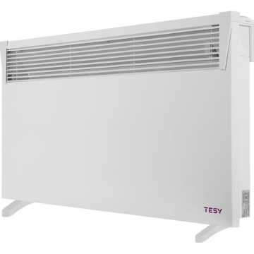 Convector electric de podea Tesy HeatEco CN 03150 MISF, 1500 W, control mecanic, 6 trepte de putere, 63 x 46 x 9 cm