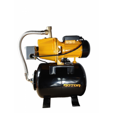 Hidrofor Rotor AutoJet80S, 1000W, Capacitate 24L, Debit 50L min., Adancime 9m, Inaltime 50m