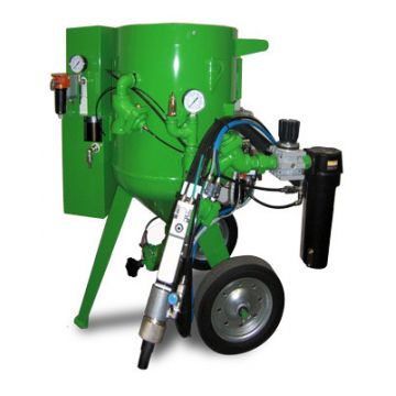 Masina de sablat cu abraziv umed (apa/nisip), rezervor 120 litri - FEVI-WATERBLAST-120
