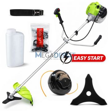 Motocositoare pe benzina Craft-Tec Mega Power X8800, 8CP, 58CC, 12.000RPM, Accesorii incluse