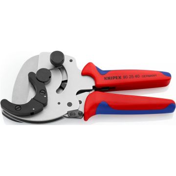 pipe cutter 90 25 40 (red/blue, for composite and plastic pipes)