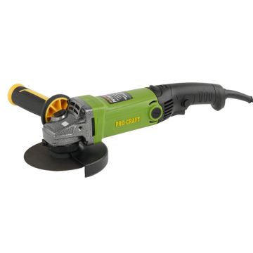 Polizor unghiular (flex) ProCraft PW1200E, 860W, 11.000RPM, Diametru disc 125mm, Variator