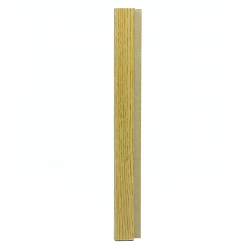 Profil initiere lambriu riflaj MDF, stejar, 22 x 86 x 2800 mm