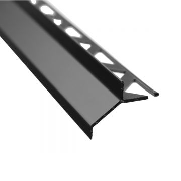 Profil picurator din aluminiu SET S99, antracit, 15 mm x 37 mm x 2.5 m