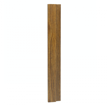 Profil terminatie montaj lambriu riflaj MDF, Rhodos, 22 x 86 x 2800 mm