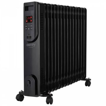 Radiator Cu Ulei 2500W Afisaj LED Negru Radiator Cu Ulei 2500W Afisaj LED Negru