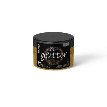 Sclipici decorativ Glitter G5 Magic Efect, gold magic, 150 gr