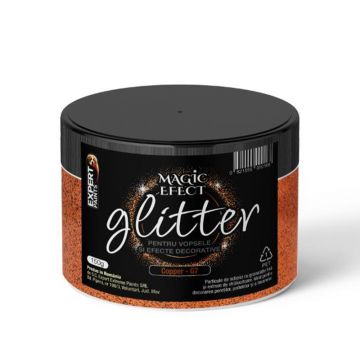 Sclipici decorativ Glitter G7 Magic Efect, cooper, 150 gr