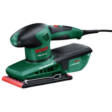 Slefuitor cu vibratii Bosch PSS 200 AE, 200 W, 24000 rpm, 93 x 230 mm