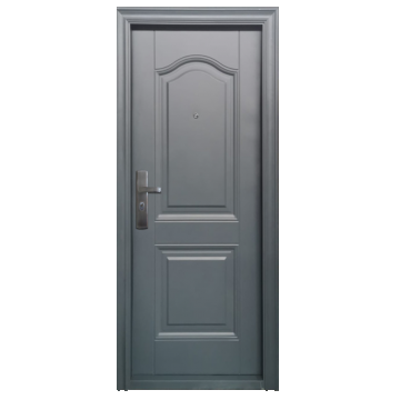 Usa metalica de intrare in apartament Atenna, tabla de otel, deschidere dreapta, culoare gri, 880 x 2050 mm