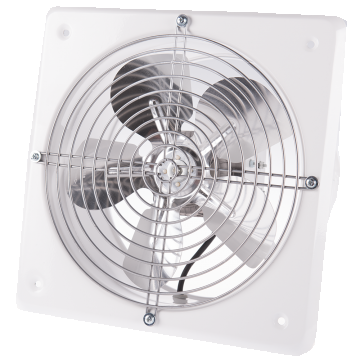 Ventilator axial industrial de tubulatura WB-S, Dospel, D 250 mm, 86W, alb