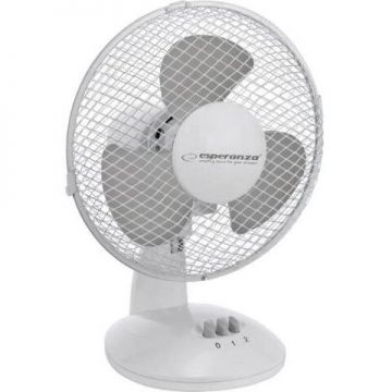 Ventilator de Masa 30W 2 Trepte de Viteza Alb