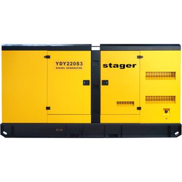 YDSD220S3 Generator insonorizat diesel trifazat 175kW 289A, 1500rpm