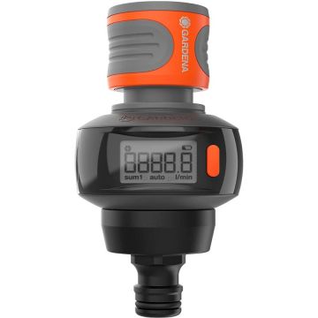 AquaCount Water Meter, measuring device (grey/orange)
