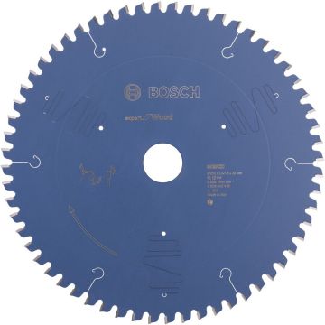 Bosch circular saw blade Expert for Wood, 250mm, 60Z (bore 30mm)