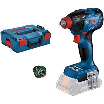 Bosch Cordless Impact Wrench GDX 18V-210 C Professional solo, 18V (blue/black, without battery and charger, L-BOXX)