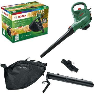 Bosch garden vacuum UniversalGardenTidy 2300, leaf vacuum/leaf blower (green/black, 2,300 watts)
