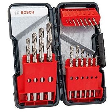 Bosch HSS twist drill set PointTeQ - 135 - 18 pieces