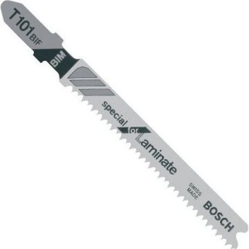 Bosch Jigsaw blade T 101 BIF Special for Laminate, 83mm (5 pieces)