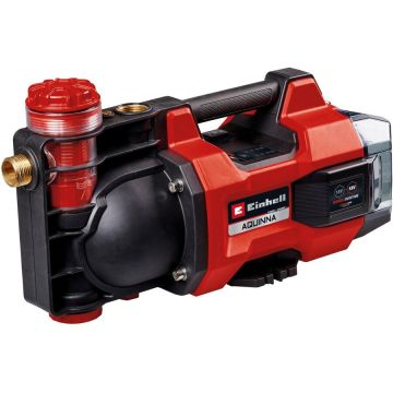 cordless garden pump AQUINNA 18/30 F LED, 18 volts (red/black, without battery and charger)